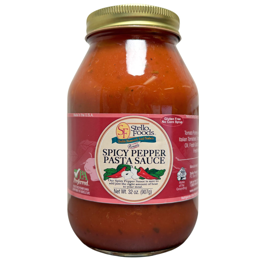 Stello Foods - Rosie's Spicy Pepper Pasta Sauce 32 oz