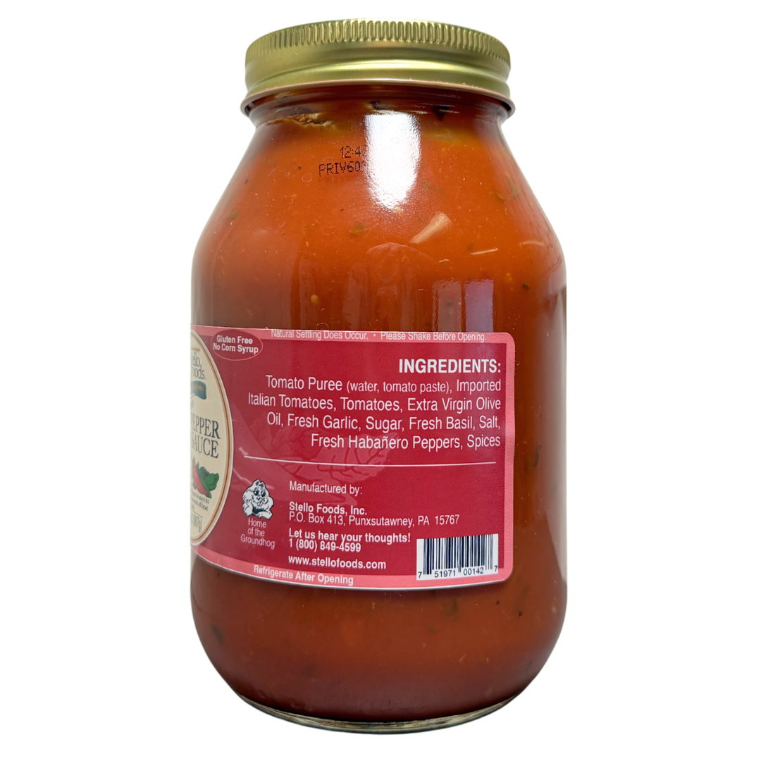 Stello Foods - Rosie's Spicy Pepper Pasta Sauce 32 oz