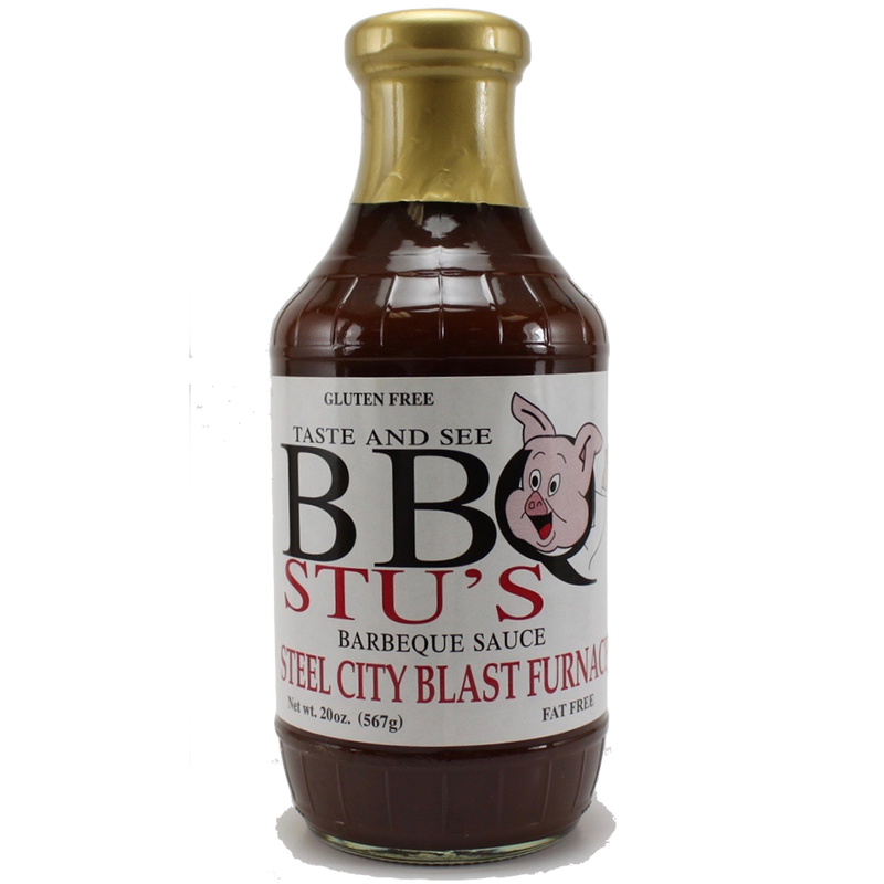 BBQ Stu's - Steel City Blast Furnace Barbeque Sauce 20 oz