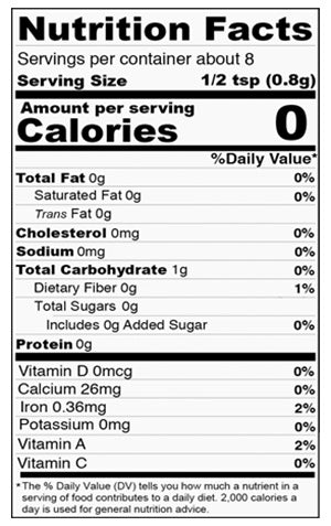 Nutrition Facts