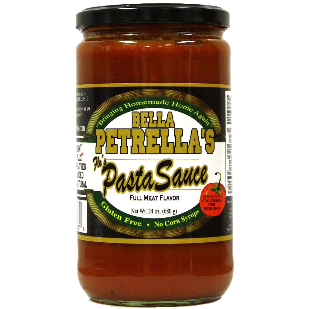 Bella Petrella - Flo's Meat Flavor Pasta Sauce 24 oz