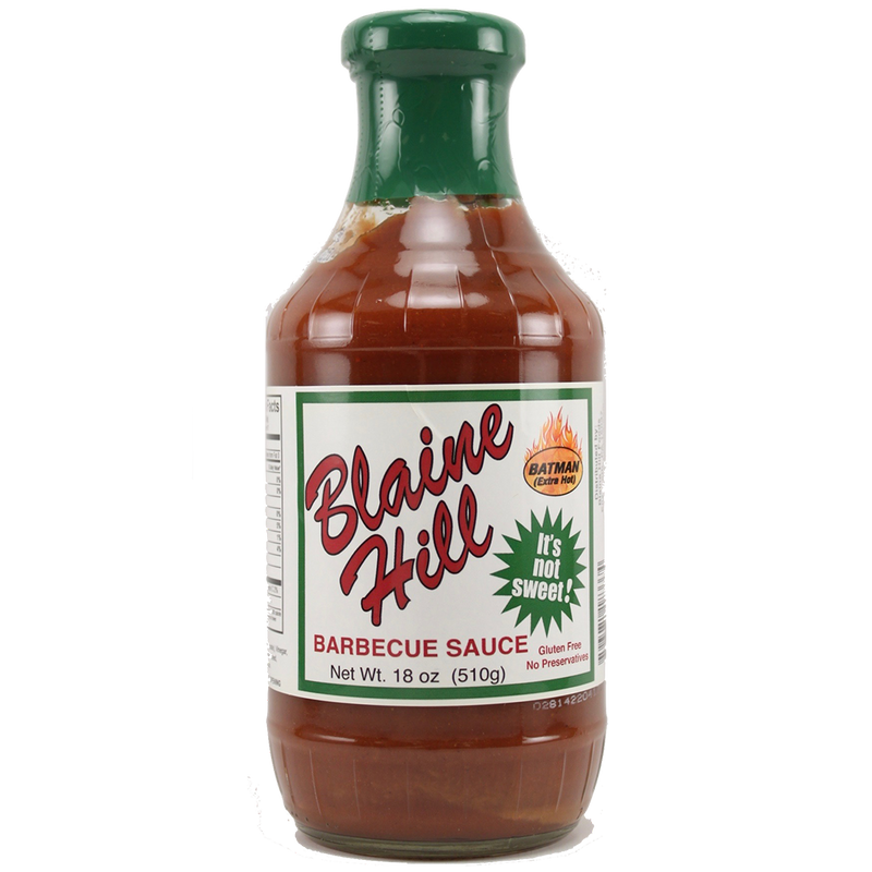 Blaine Hill BBQ - Batman Hot Barbecue Sauce 18 oz