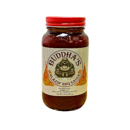 Buddha's Blazin BBQ Sauce 32 oz