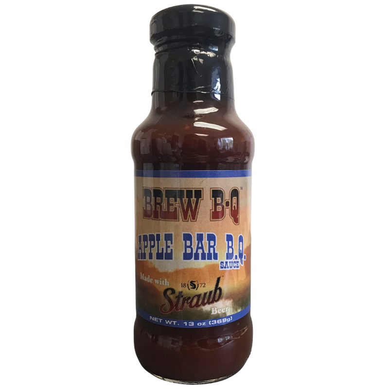 Brew BQ   Apple BBQ Sauce 13 oz