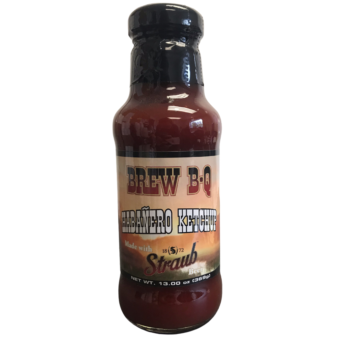 Brew Bq Habanero Ketchup 13 Oz Stello Foods