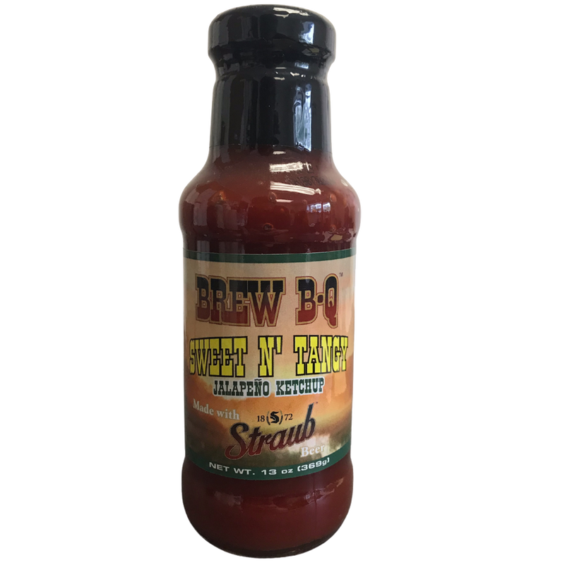 Brew BQ - Sweet N' Tangy Jalapeño Ketchup 13 oz