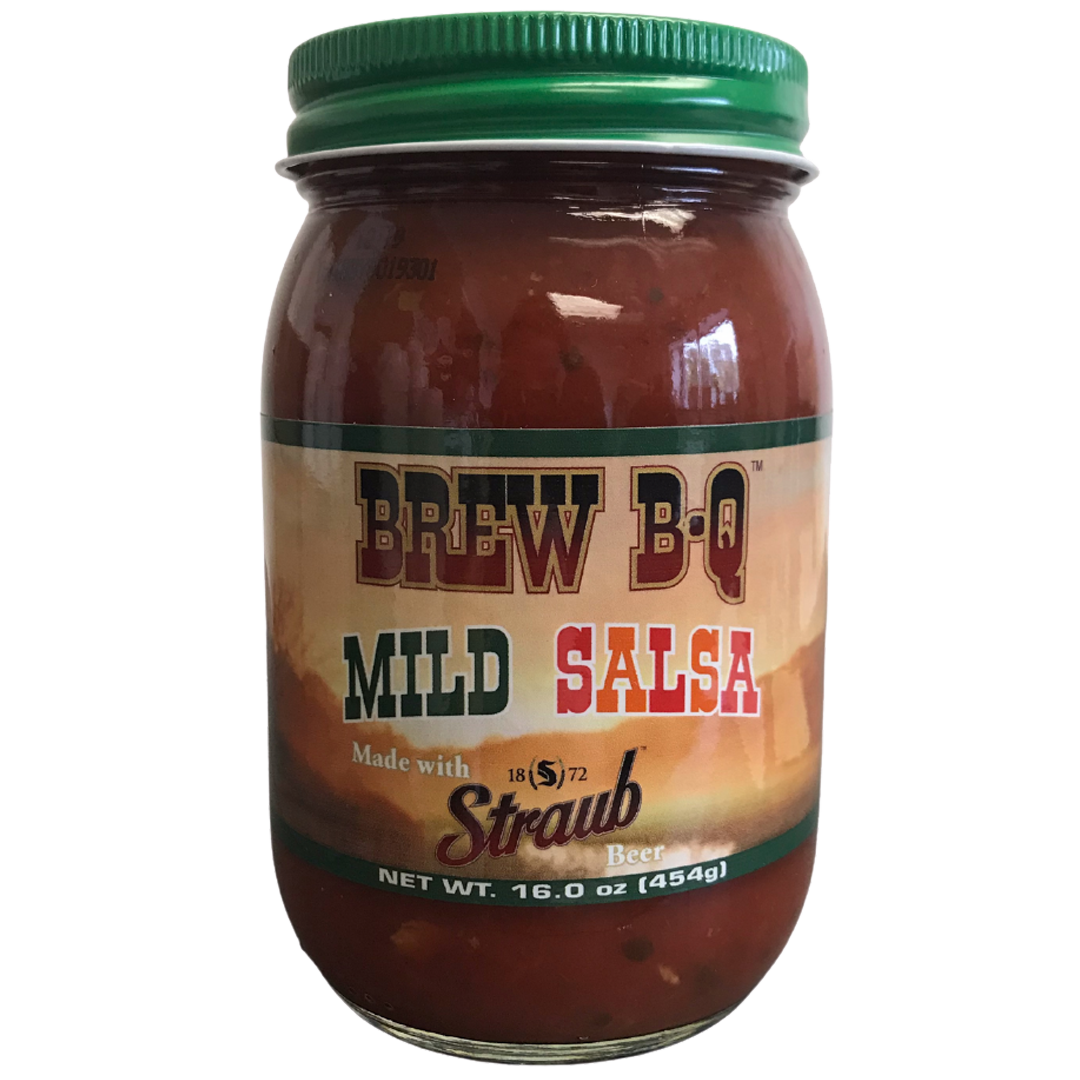 Brew BQ - Mild Salsa 16 Oz – Stello Foods