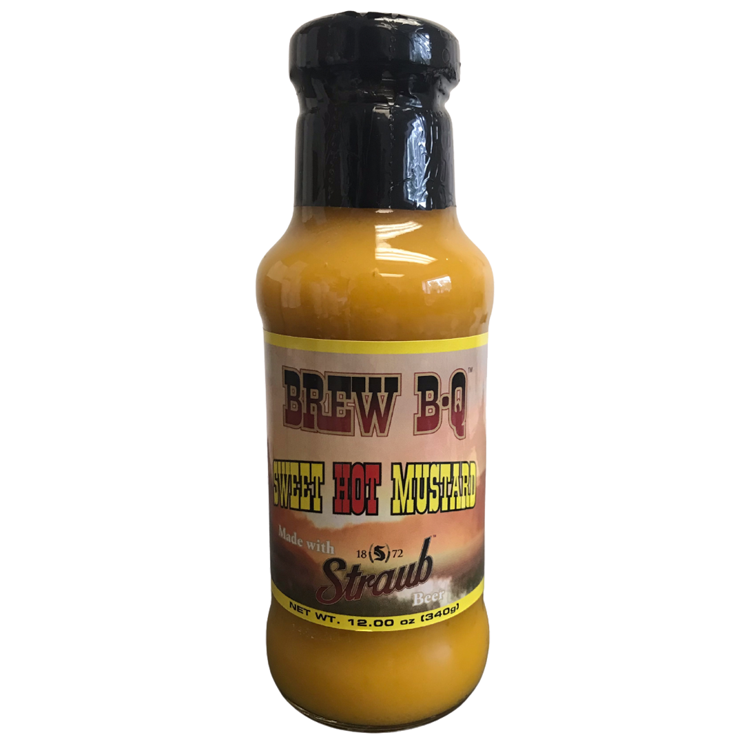 Brew BQ - Sweet Heat Mustard 12 oz