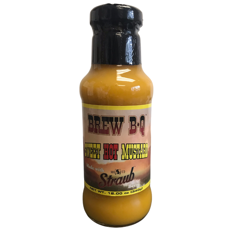 Brew BQ - Sweet Heat Mustard 12 oz