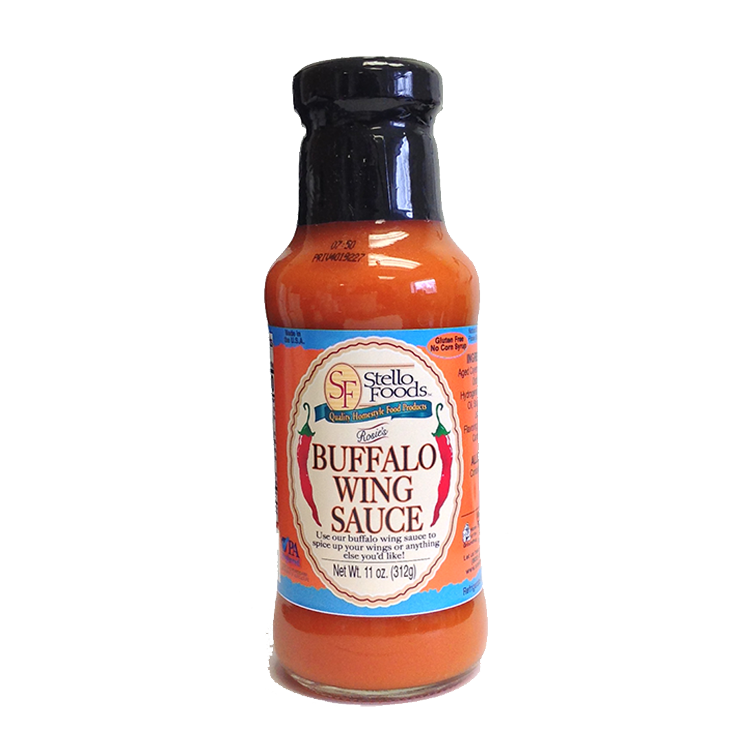 Stello Foods   Rosie's Buffalo Style Wing Sauce 11 oz