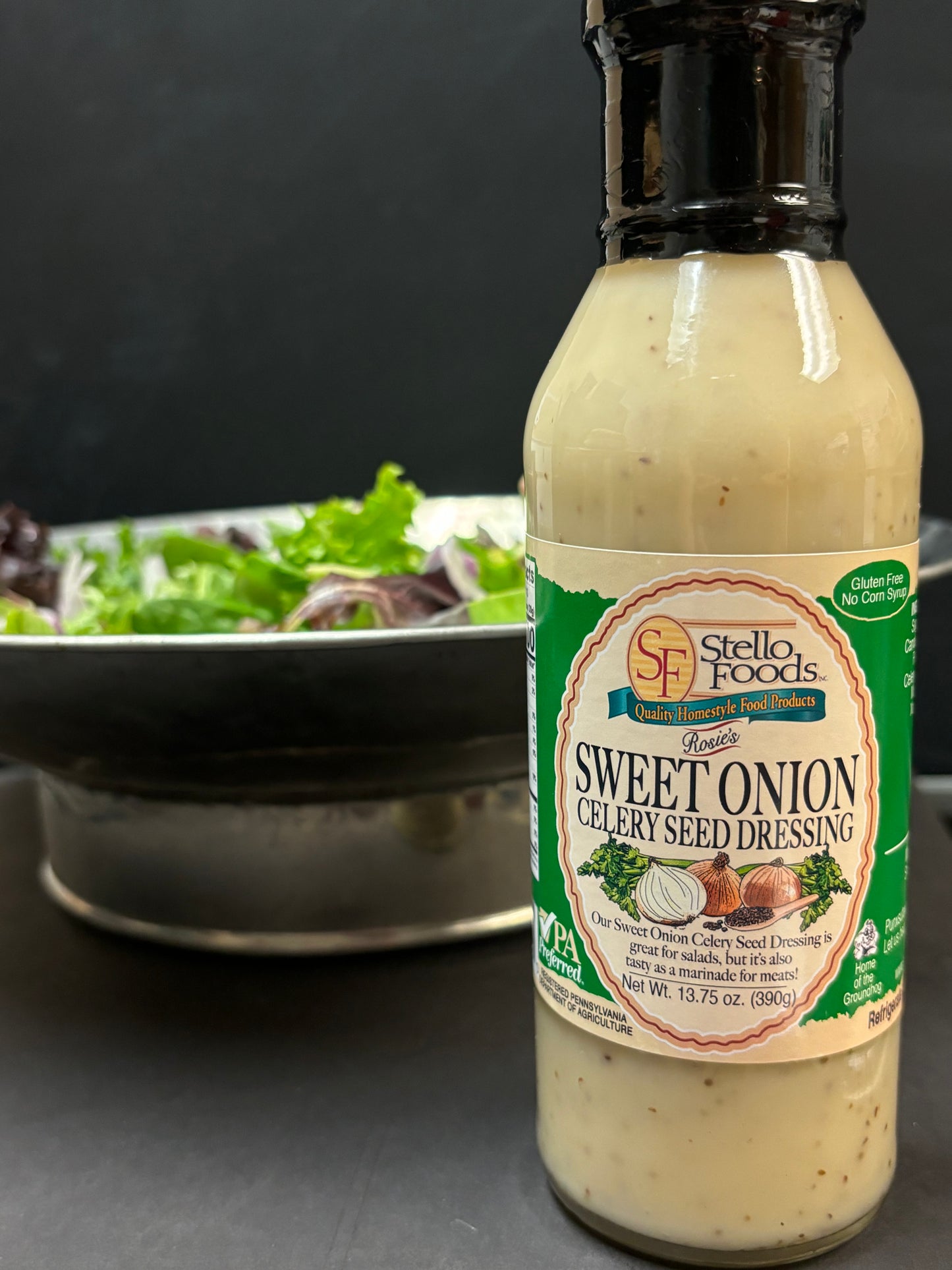 Stello Foods - Rosie's Sweet Onion Celery Seed Dressing 13.75 oz