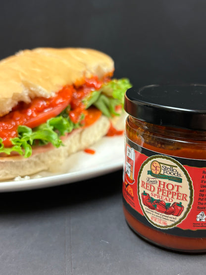 Stello Foods - Rosie's Hot Red Pepper Spread 7 oz