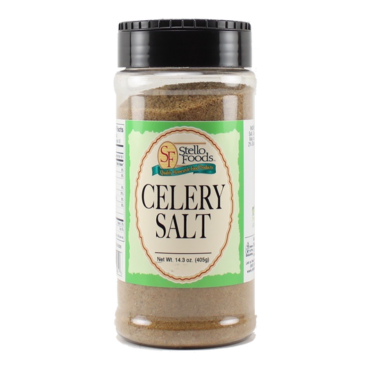Stello Foods Spices   Celery   Salt 14.3 oz