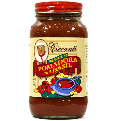 Ciccanti's - Pomadora and Basil Sauce 26 oz