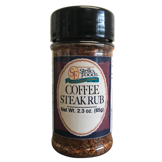 Stello Foods Spices   Coffee Steak Rub 2.3 oz