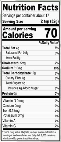 Nutrition Facts