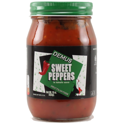 Demus - Sweet Peppers in Tomato Sauce 16 oz