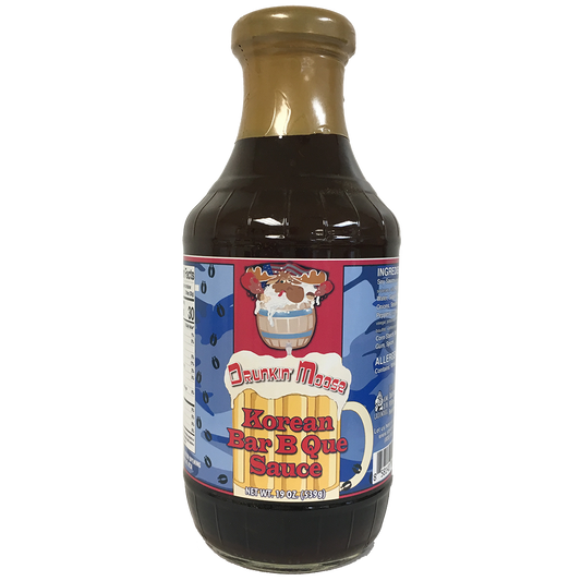 Drunkin' Moose BBQ Sauce   Korean 19 oz