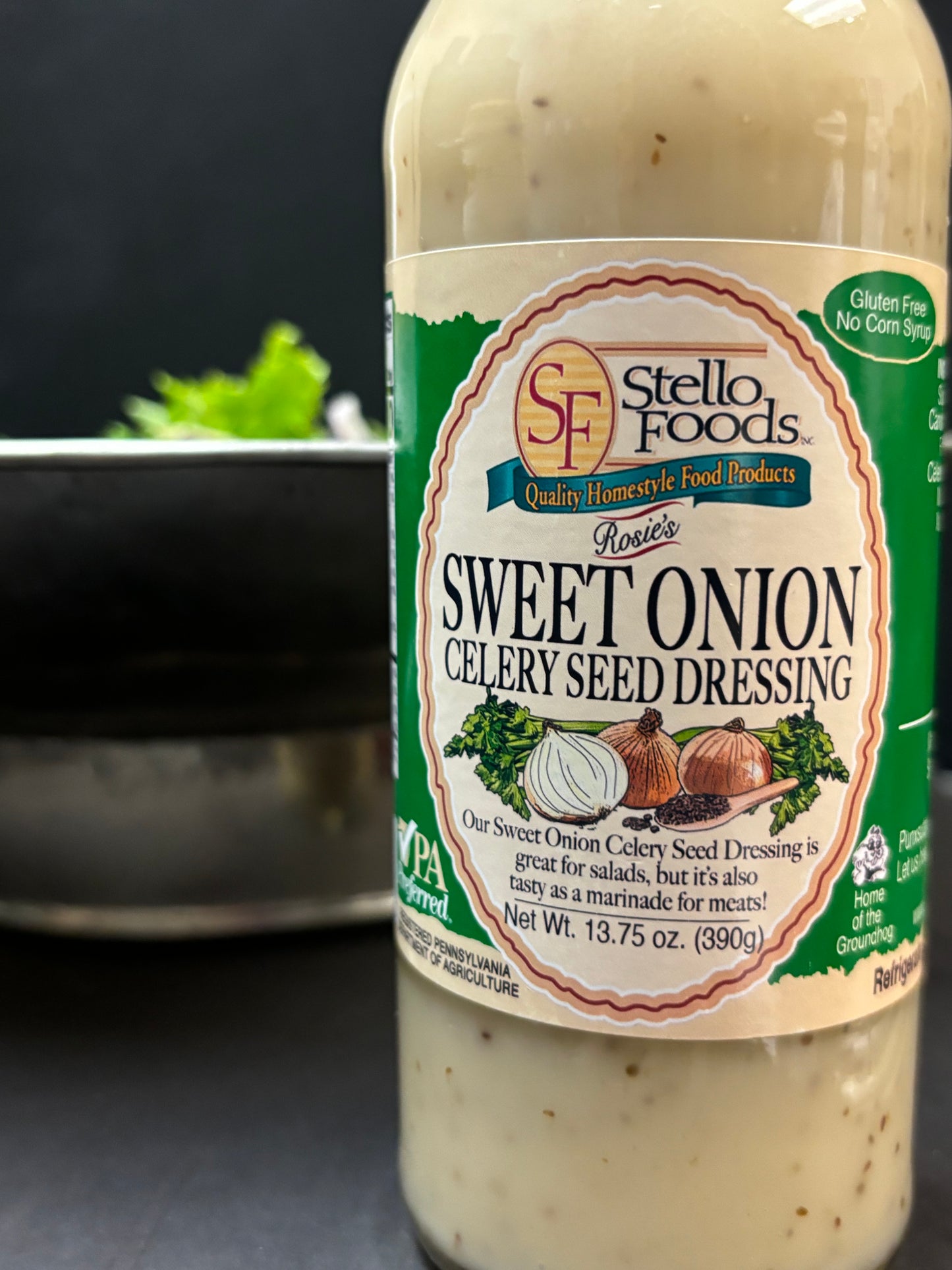 Stello Foods - Rosie's Sweet Onion Celery Seed Dressing 13.75 oz