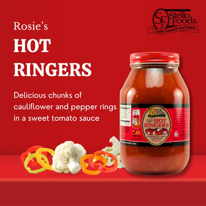 Stello Foods - Rosie's Hot Ringers 32 oz