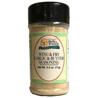 Stello Foods Spices - Wing & Fry Seasoning - Garlic & Butter 2.5 oz