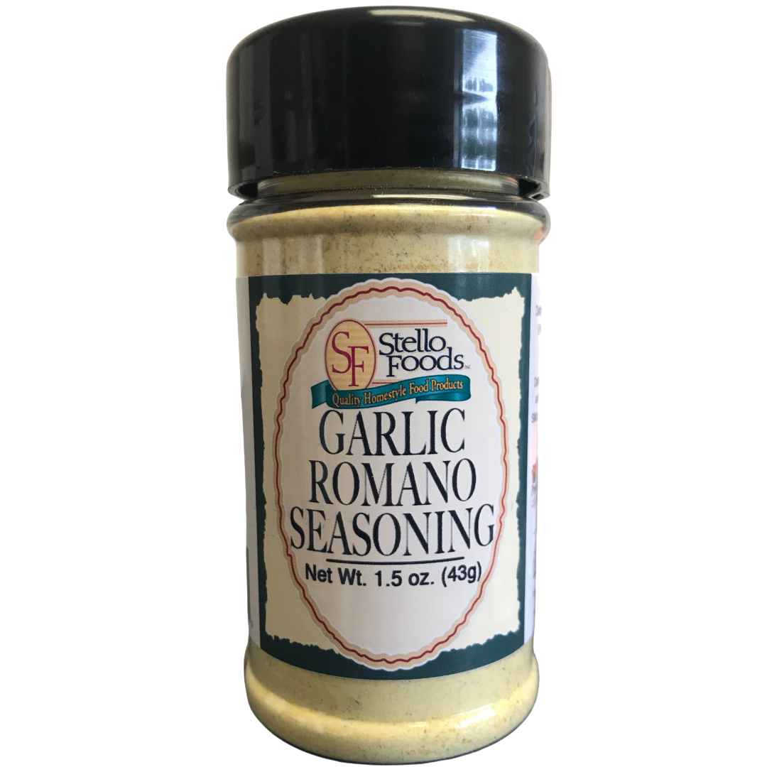 Stello Foods Spices   Garlic Romano Seasoning 1.5 oz