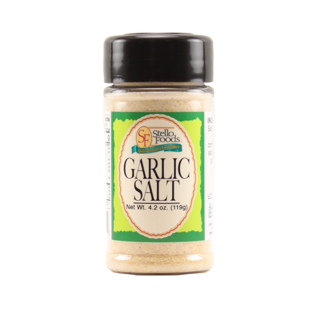 Stello Foods Spices   Garlic Salt 4.2 oz