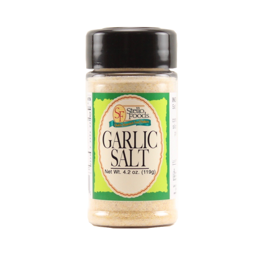 Stello Foods Spices   Garlic Salt 4.2 oz