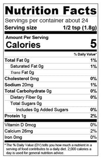 Nutrition Facts