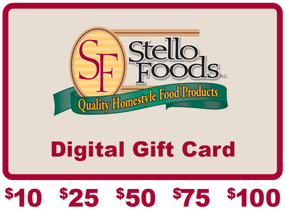 Stello Foods Gift Card