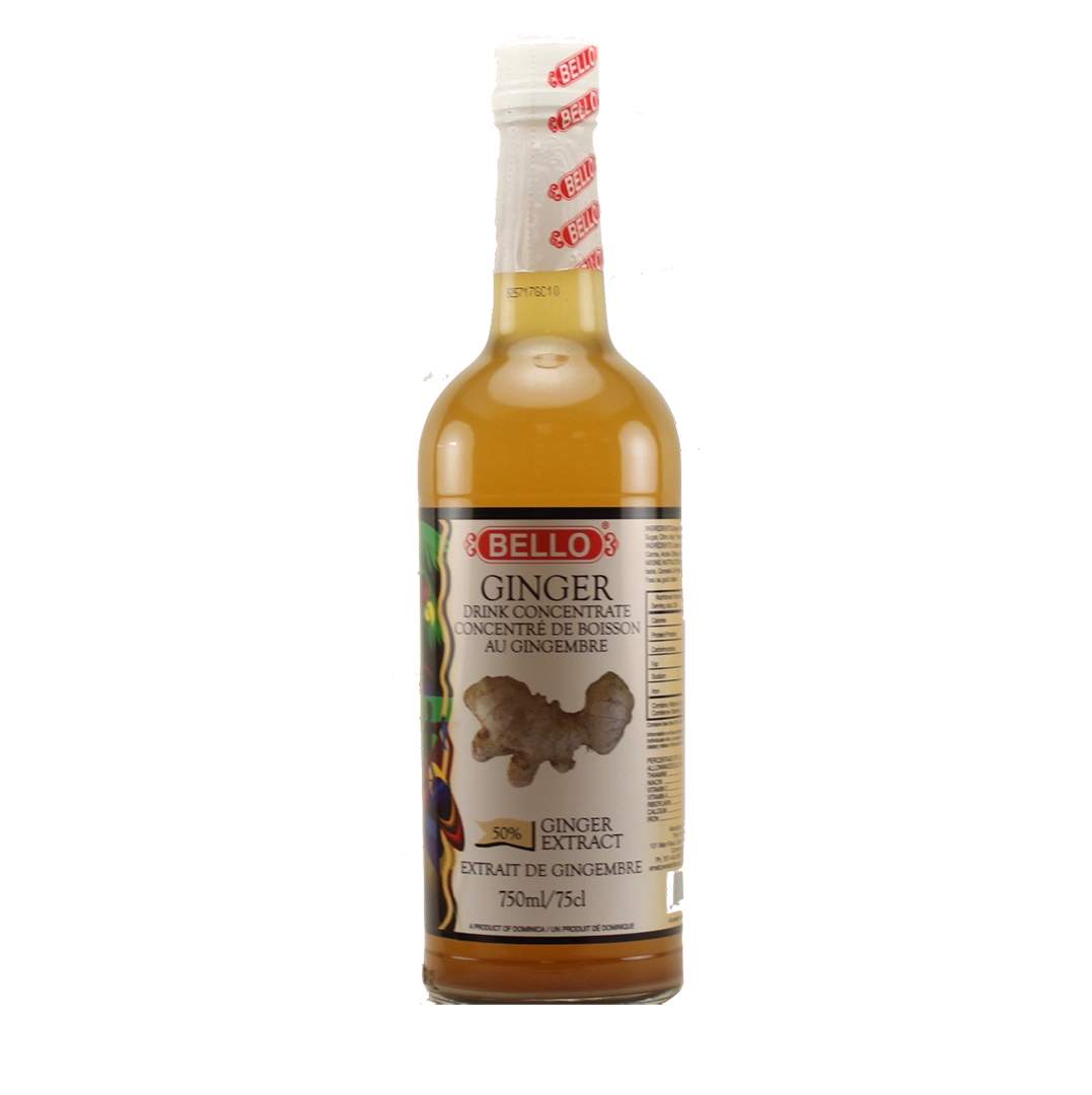 Bello   Ginger Drink Concentrate   26 oz