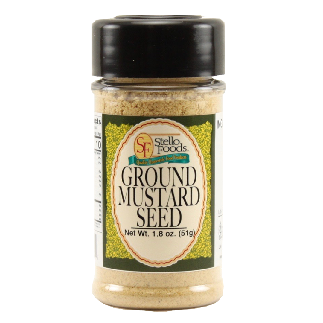 Stello Foods Spices   Mustard   Ground 1.8 oz