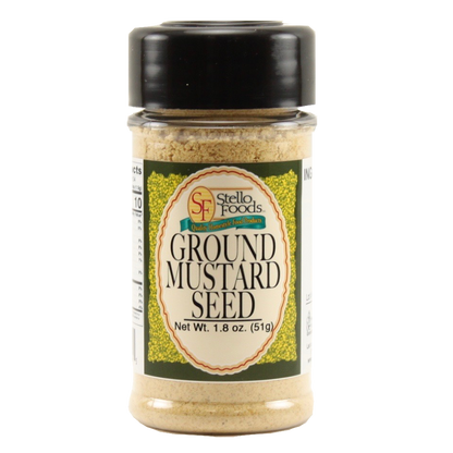 Stello Foods Spices   Mustard   Ground 1.8 oz