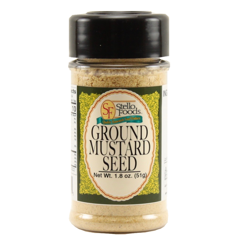 Stello Foods Spices   Mustard   Ground 1.8 oz