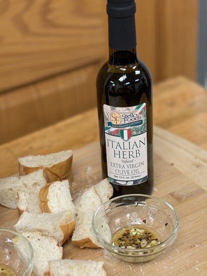 Stello Foods - Italian Herb Infused Extra Virgin Olive Oil 13 oz