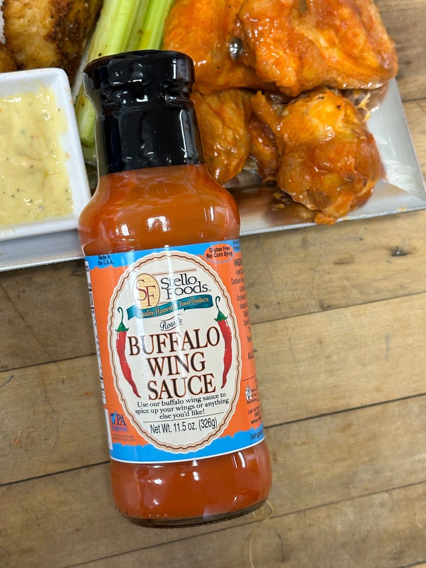 Stello Foods - Rosie's Buffalo Wing Sauce 11 oz