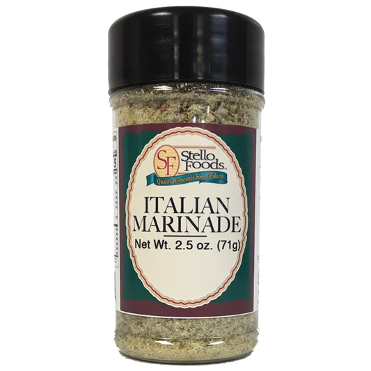 Stello Foods Spices   Italian   Marinade 2.5 oz