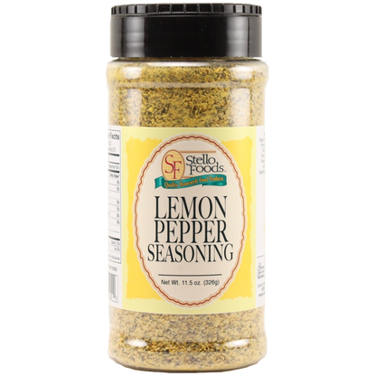 Stello Foods Spices - Lemon Pepper 11.5 oz
