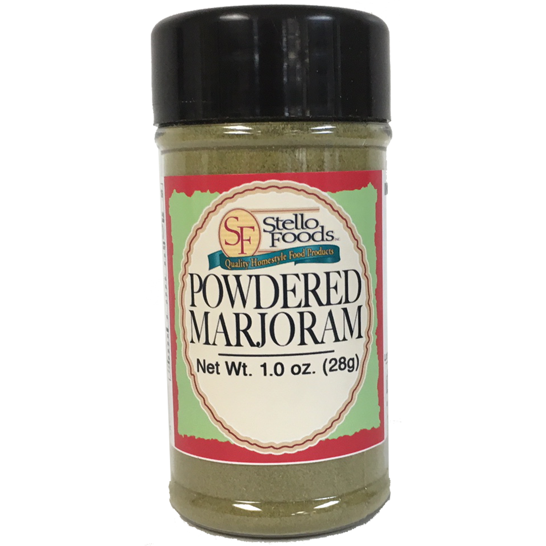 Stello Foods Spices   Marjoram   Powdered 1.0 oz