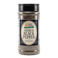 Stello Foods Spices   Pepper   Black   Medium 7.6 oz