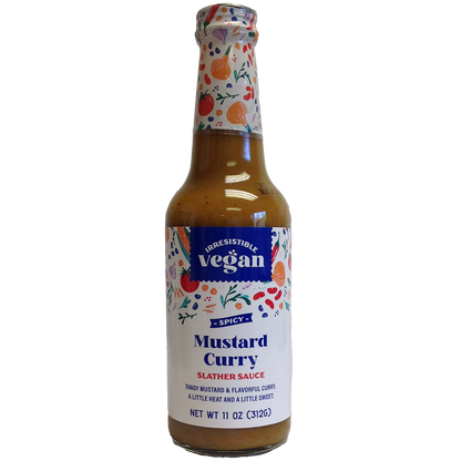 Vegan N' More   Spicy Mustard Curry Slather Sauce 11 oz