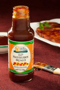 Stello Foods - Rosie's Peach Bourbon BBQ Sauce 30 oz