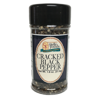 Stello Foods Spices - Pepper - Black - Cracked 1.8 oz
