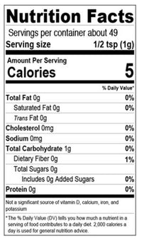 Nutrition Facts