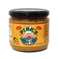 Pink's   Dippin Stuff Hot Pepper Mustard 12 oz