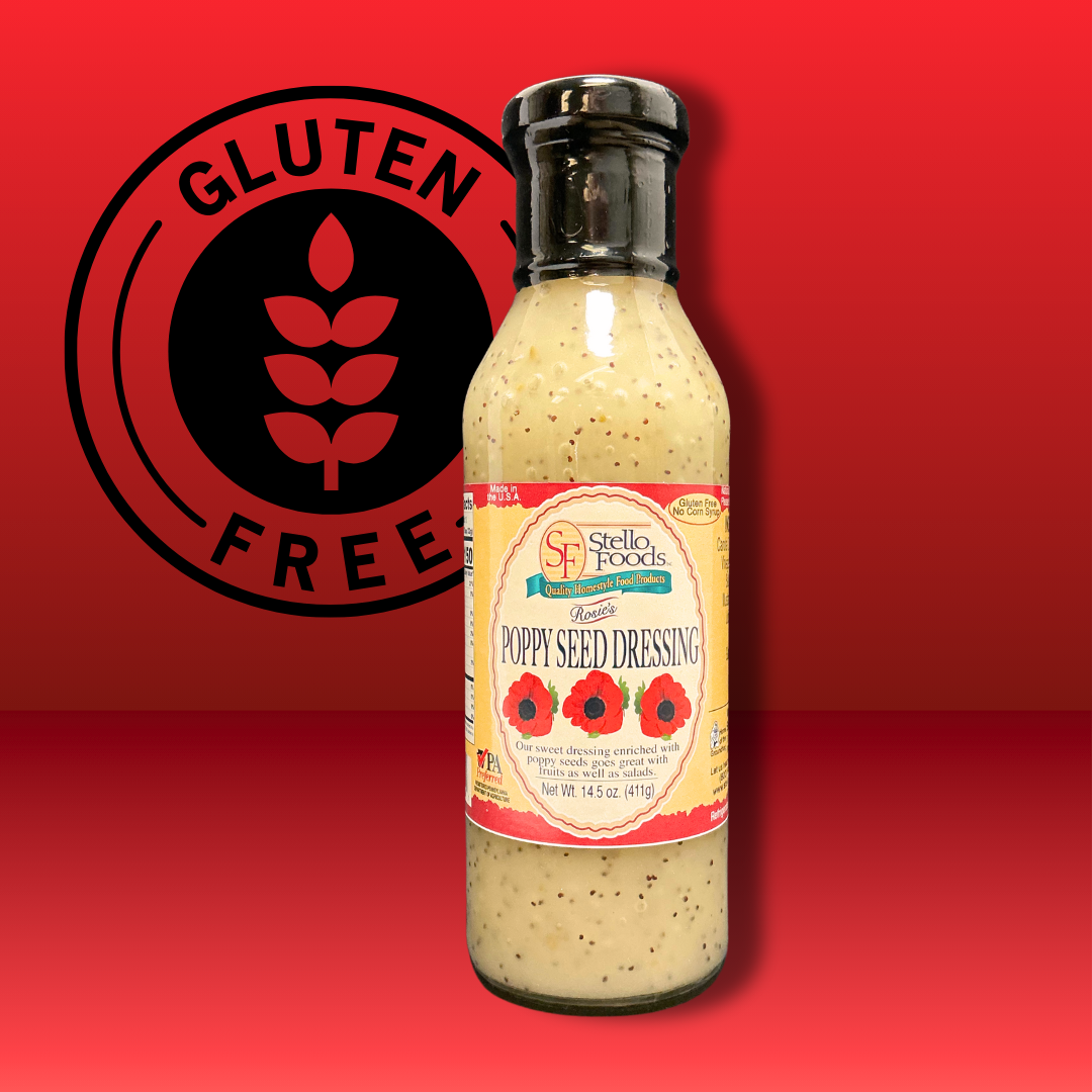 Stello Foods - Rosie's Poppy Seed Dressing 14.5 oz Stello Foods - Rosie's Poppy Seed Dressing 14.5 oz