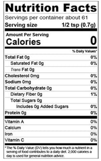 Nutrition Facts