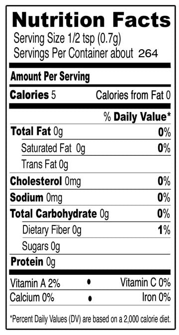 Nutrition Facts