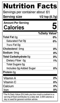 Nutrition Facts