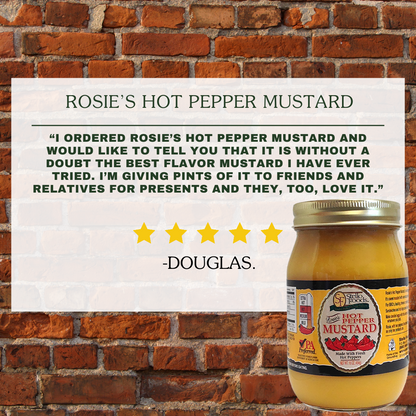 Stello Foods - Rosie's Hot Pepper Mustard 16 oz